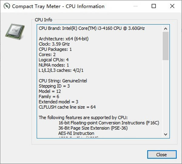 Compact Tray MeterӲϢʾ1.2.2.1