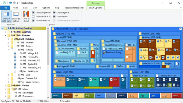 TreeSize Free-TreeSize Free