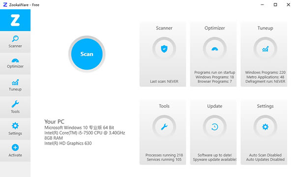 ZookaWare ProרҵϵͳŻ豸5.1.0.29