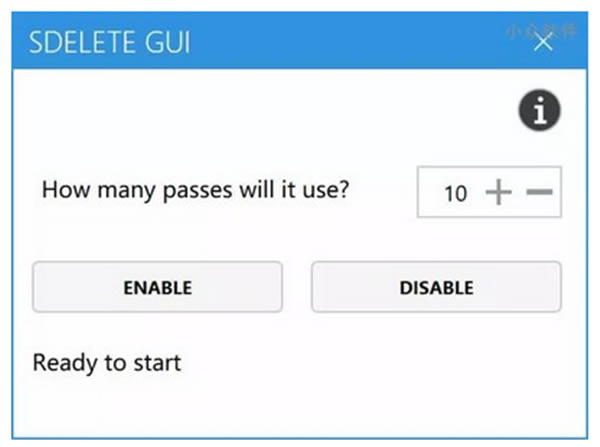 SDelete Gui-SDelete GuiҼļɾ߿ͻ1.3.4