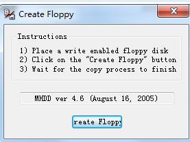 Create Floppy-Create FloppyӲ޸1.0