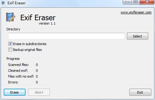 EXIF Eraserϵͳ1.1