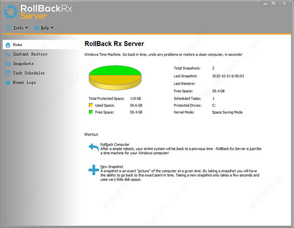 RollBack Rx Server