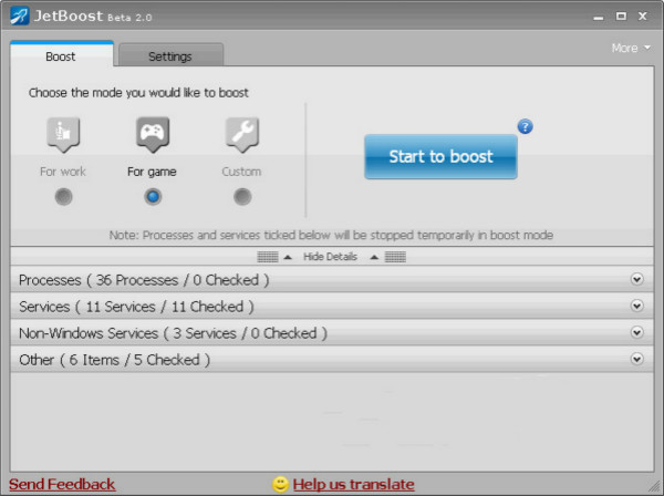 JetBoostϵͳ̼ٹ2.0.0.67