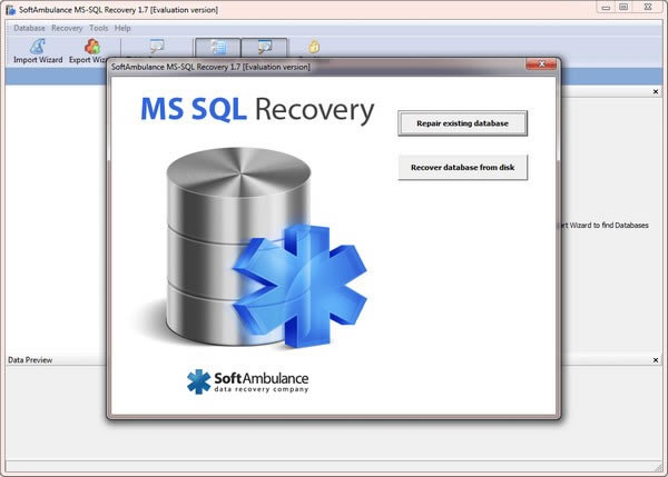 SoftAmbulance MS-SQL RecoveryX˹ٷ2024°GɫM(fi)db