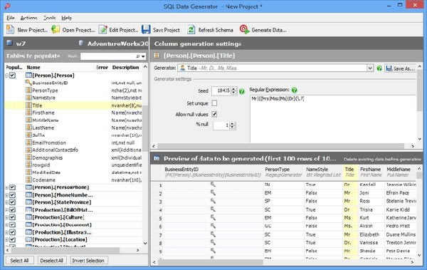 SQL Data GeneratorX˹ٷ2024°GɫM(fi)db