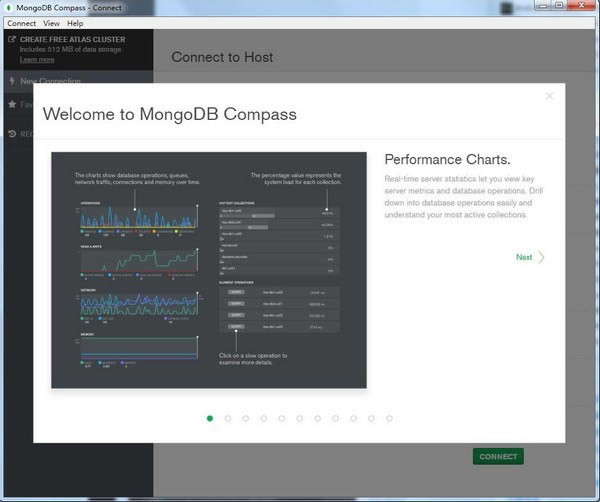 MongoDB CompassX˹ٷ2024°GɫM(fi)db