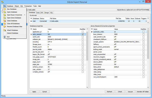 SQLite Expert ProfessionalX˹ٷ2024°GɫM(fi)db