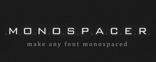 MonospacerX˹ٷ2024°GɫM(fi)db