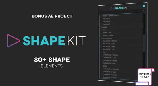 Shape Kit ScriptX˹ٷ2024°GɫMdb