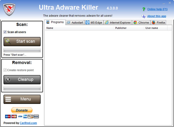 Ultra Adware KillerX˹ٷ2024°GɫM(fi)db