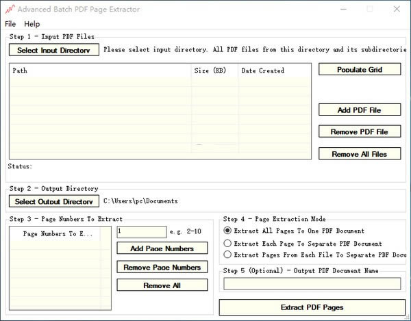 Advanced Batch PDF Page ExtractorX˹ٷ2024°GɫMdb