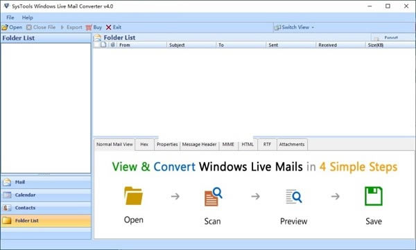 SysTools Windows Live Mail ConverterX˹ٷ2024°GɫM(fi)db