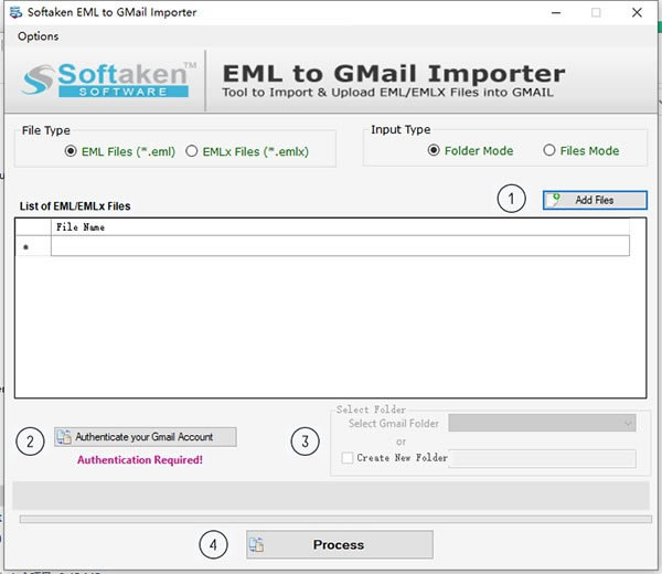 Softaken EML to GMail ImporterX˹ٷ2024°GɫM(fi)db