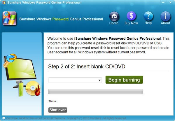 iSunshare Windows Password Genius ProfessionalԶ˹ٷ2024°ɫذװ