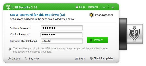 KakaSoft USB SecurityԶ˹ٷ2024°ɫذװ