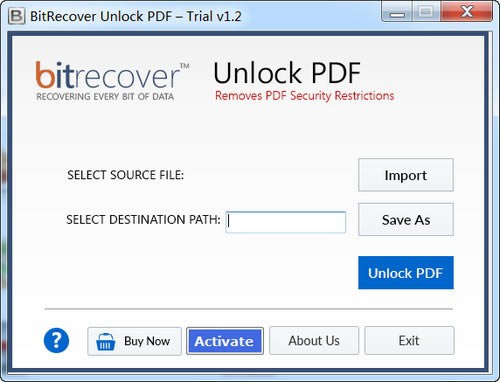 BitRecover Unlock PDFԶ˹ٷ2024°ɫذװ