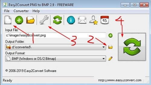 Easy2Convert PNG to BMPX˹ٷ2024°GɫM(fi)db