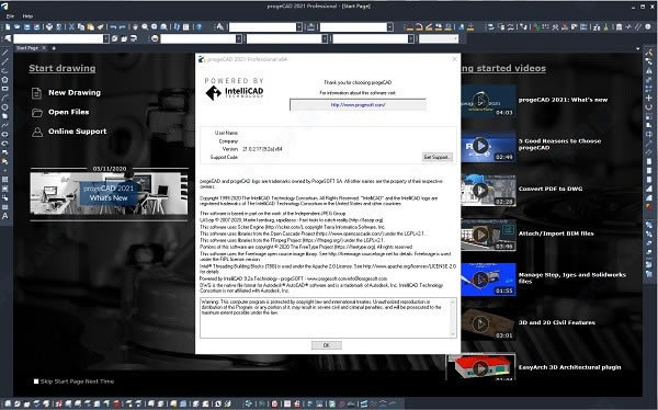 ProgeCAD Pro 2021X˹ٷ2024°GɫM(fi)db