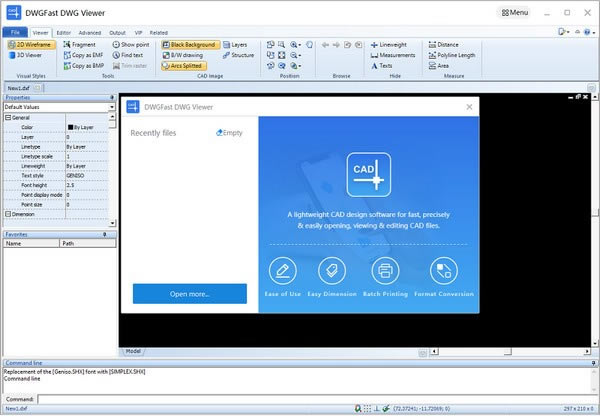 DWGFast DWG ViewerX˹ٷ2024°GɫM(fi)db