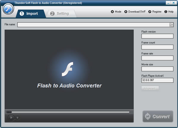 ThunderSoft Flash to Audio ConverterԶ˹ٷ2024°ɫذװ