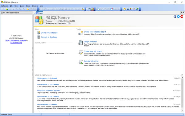 MS SQL MaestroMdMS SQL Maestro((sh)(j)) v17.6.0.2 ٷʽ