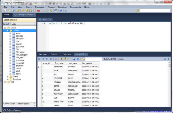 MySQL WorkbenchdMySQL Workbenchh v8.0.21 ٷİ-վ