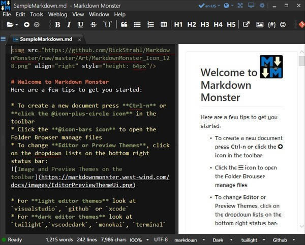 Markdown MonsterdMarkdown Monster(a݋鿴) v1.22.86 ٷʽ