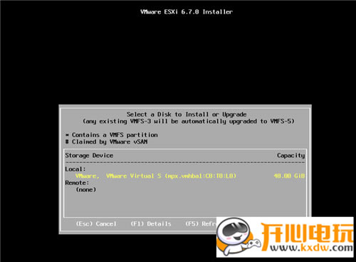 esxi؄e桿Vmware Esxid v6.7 M(fi)(b̳)-վ