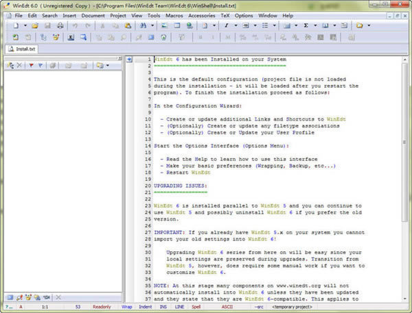 WinEdt7.0ءWinEdtİ v7.0 ٷѰ