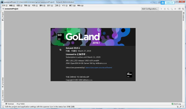 JetbrainsGoLand2019ءJetbrains GoLand2019ر() ɫЯ