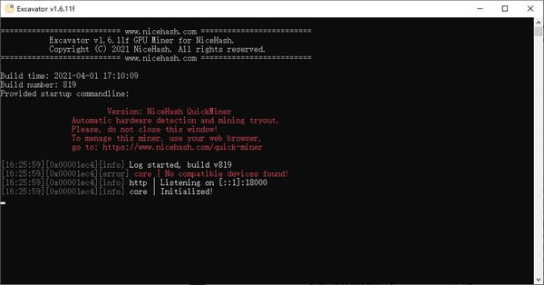 NiceHash QuickMinerءNiceHash QuickMiner(ڿ) v0.4.5.5 ٷʽ