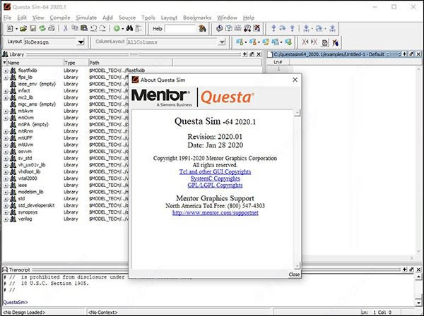Mentor Graphics QuestaSimٷʽءMentor Graphics QuestaSim(ģ⹤) V2021.1 ٷʽ