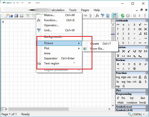 SMath StudiodSMath Studioİ v0.99.7030 M(fi)