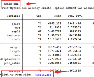 Stata15İӌԽy(tng)Ӌ(j)Y(ji)(do)Word