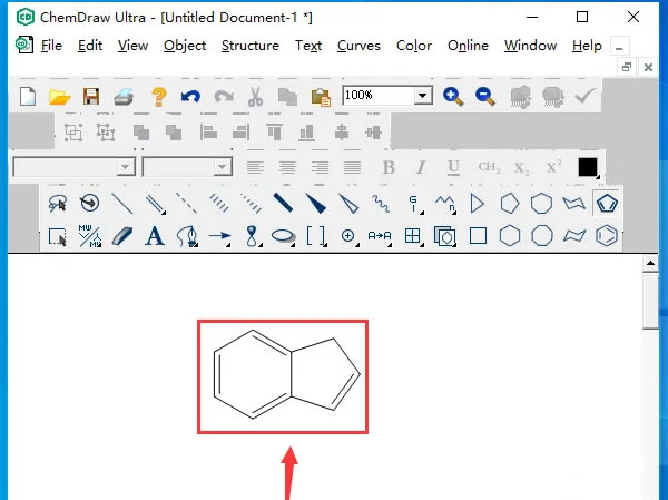 ChemdrawԲķ̳̽ͼ1