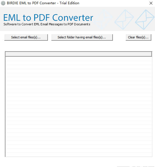 Birdie EML to PDF ConverterѰءBirdie EML to PDF Converter(EMLPDFת) v6.9 ٷʽ