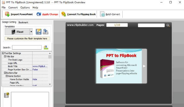 PPT to FlipBookѰءPPT to FlipBook(PPTתҳ) v3.5.1 Ѱ