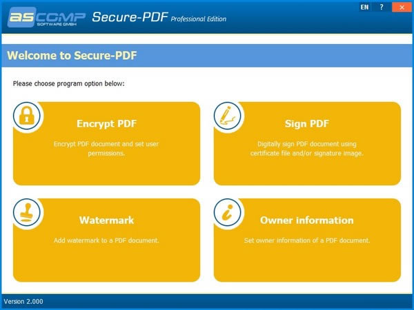 Secure-PDFİءSecure-PDFر v2.001 ɫ