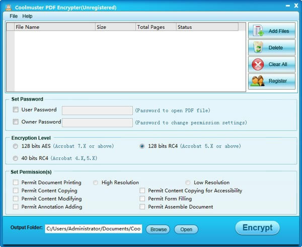 Coolmuster PDF EncrypterءCoolmuster PDF Encrypter(PDFܹ) v2.1.4 ٷʽ