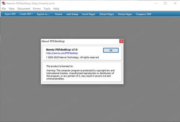 Neevia PDFdesktopѰءNeevia PDFdesktop(PDFļ༭) v7.0.0 Ѱ