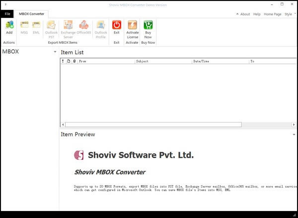 Shoviv MBOX ConverterٷʽءShoviv MBOX Converter(MBOXת) v19.12 ٷʽ