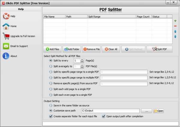 Okdo pdf SplitterءOkdo pdf Splitter(PDFָ) v3.6 ٷʽ