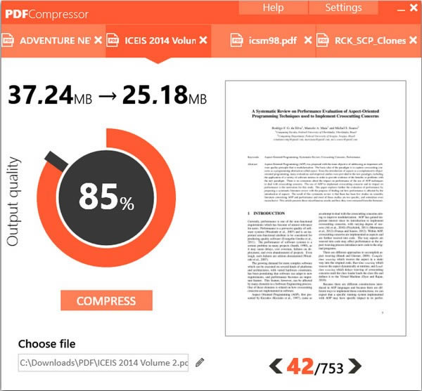 Abelssoft PDF CompressorءAbelssoft PDF Compressor(PDFļѹ) v1.0 ٷʽ