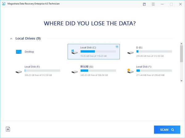 Magoshare Data Recoveryɫƽ桿Magoshare Data Recoveryɫƽ(ݻָ) v4.5 ҵ