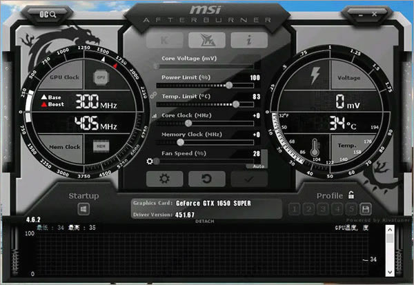 MSI Afterburner°桿MSI Afterburner° v4.6.5 ٷʽİ