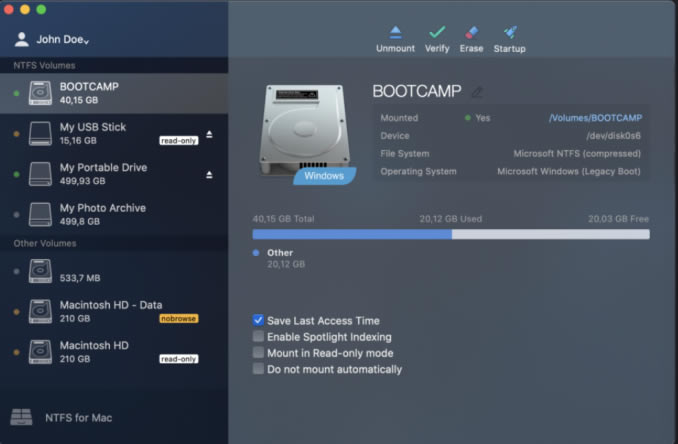 Paragon NTFS for Mac 15⼤ƶӲֻ3