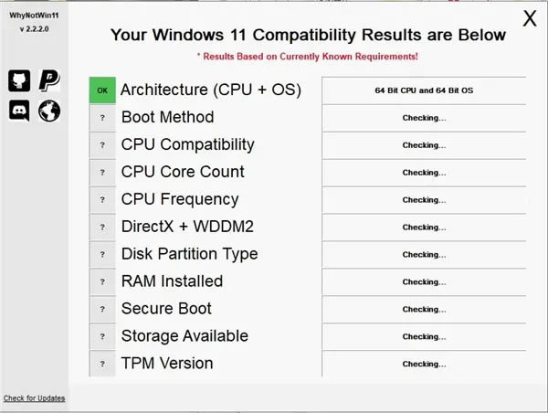 WhyNotWin11ٷءWhyNotWin11(win11⹤) v2.2.1.0 İ-վ