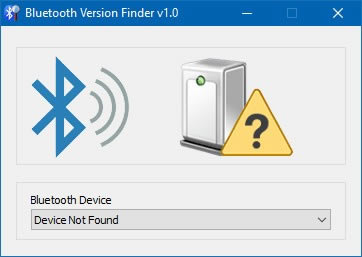 Bluetooth Version finder