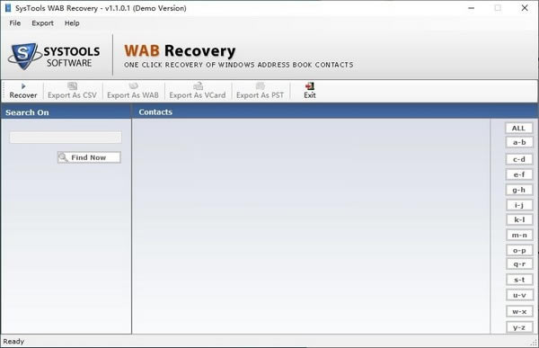 SysTools WAB RecoveryرءSysTools WAB Recovery(ϵݻָ) v1.1.0.1 ٷʽ